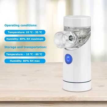 

Mini Handheld Mute Atomizer Nebulizer Kids Respirator Humidifier Inhaler Personal Compact Vaporizer for Kids