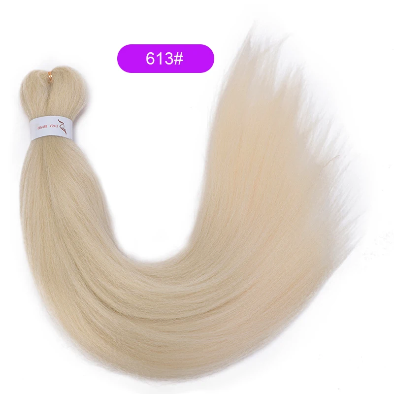 Элегантные Музы 8 шт. 26 дюймов легко огромные косы волосы Омбре плетение волос синтетические волосы кроше для наращивания низкотемпературное волокно - Цвет: #613