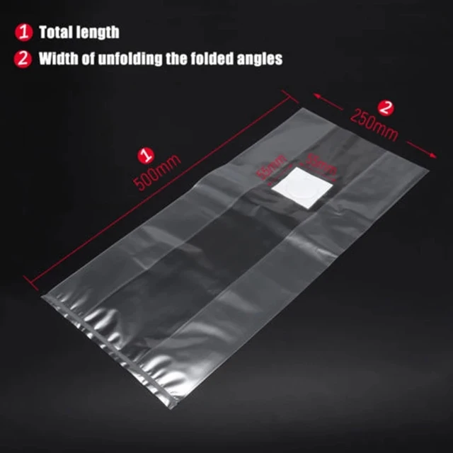 50Db Pvc Gomba Spawn Termesztése Táska Polipropilén Szubsztrát Magas Hőmérsékleten Preciable Kerti Kellékek Gombahoz - Image 3