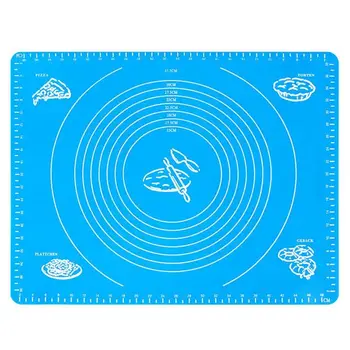 

Reusable Non-Stick Silicone Baking Mat for Pastry Rolling with Measurements for Housewife, Cooking Enthusiasts