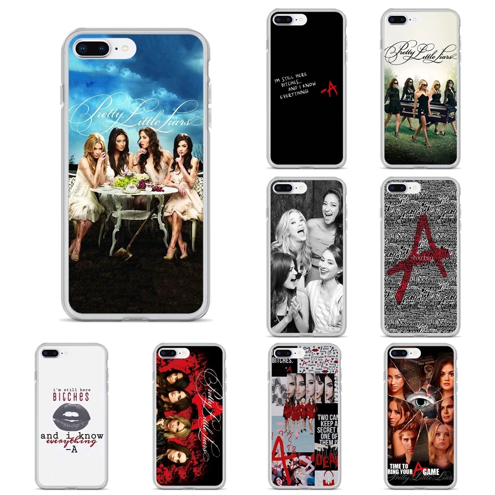 Прозрачный чехол из ТПУ для Samsung Galaxy A3 A5 2016 A7 2017 J3 J5 J7 J330 J530 Alpha Grand Prime Pretty Little Liars TV |