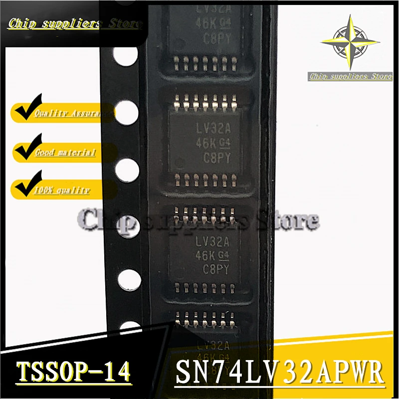 20 шт.-100 шт. // SN74LV32APWR SOP-14 SN74LV32 SOP14 74LV32 чип логического устройства IC Nwe тонкие
