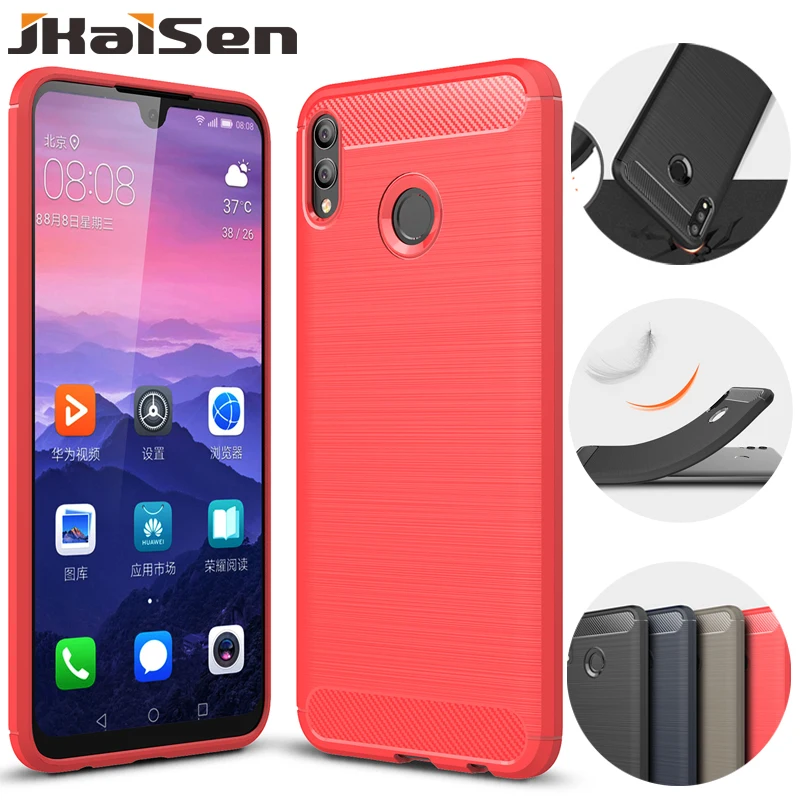 Силиконовый ударопрочный чехол JKaiSen для телефона Huawei Honor 8 V8 5X 6X 8Lite 6C 8Pro 7X 7A 8A 8X MAX 8C Y7P 8S 2020 защитный