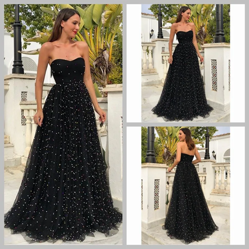 

Hot Selling WOMEN'S Dress Europe And America Sexy Tube Top Long Skirt Sleeveless Chiffon Dress Evening Gown Ly0082