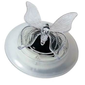 

Hot Selling Solar LED Float Lamp RGB Color Change Butterfly Dragonfly Outdoor Pond Water Light