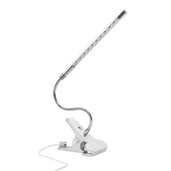 

Light Desk Metal Led Adjustable Flexible Reading Table Lamp Clamp Clip-on USB Charging Studying Home Decor Rotatable Bed