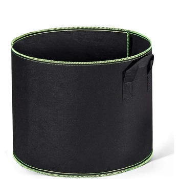 

10-Pack 7 Gallon Grow Bags Fabric Pots Thickened Nonwoven Fabric Pots Plant Grow Bags with Handles