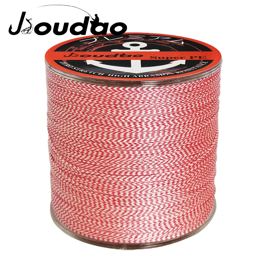 Jioudao 8 strands супер прочная леска 300 м Спот Цвет PE Комплексная плетеная рыболовная из