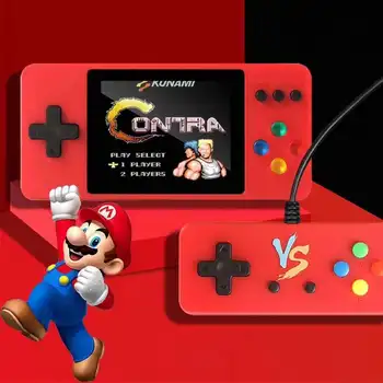 

K8 Mini Retro Video Game Console Portable Handheld Game 3.0 Inch LCD Built-in Game Player 500 Games