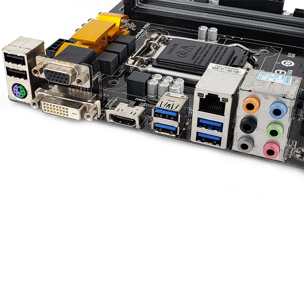 Gigabyte GA-H97-HD3 настольная материнская плата H97-HD3 H97 для LGA 1150 i7 i5 i3 DDR3 32G SATA3 USB3.0 HDMI VGA DVI ATX б/у материнская плата