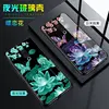 Étui en verre trempé lumineux pour Meizu M5 M6 Note 8 9 16 16th Plus 16X 16S Pro 16XS 16T housse de protection brillante dans la coque cellulaire sombre ► Photo 2/6