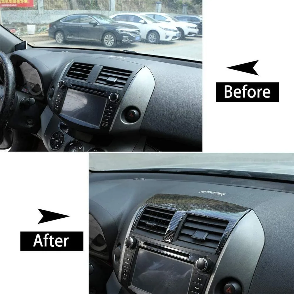 Для Toyota RAV4 2006 2012 ABS Автомобильный Центральный Кондиционер решетка рамы