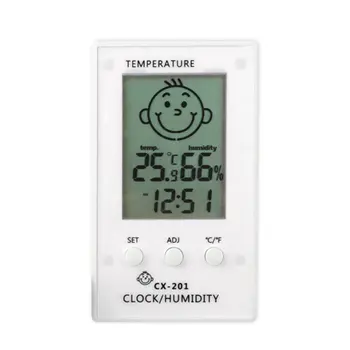 

Electronic Thermometer Hygrometer Indoor Digital LCD Display Temperature Hygrometer Baby Room Humidity Digital Thermometer
