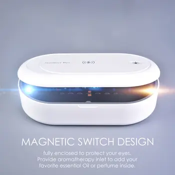 

Phone Sterilization Container Wireless Charging Household Car Portable Toothbrush Jewelry Sterilization Versatile Sterilizer