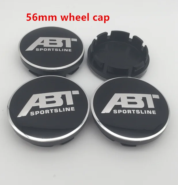 4 stücke ABT Nabendeckel 56mm 60mm 65mm 68mm Auto Rad Kappe