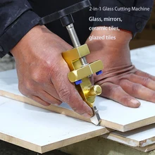 2 in 1 Glass Ceramic Tile Cutter with Knife Wheel Diamond Roller Cutter Cutting Machine Opener Breaker Tools Accessories