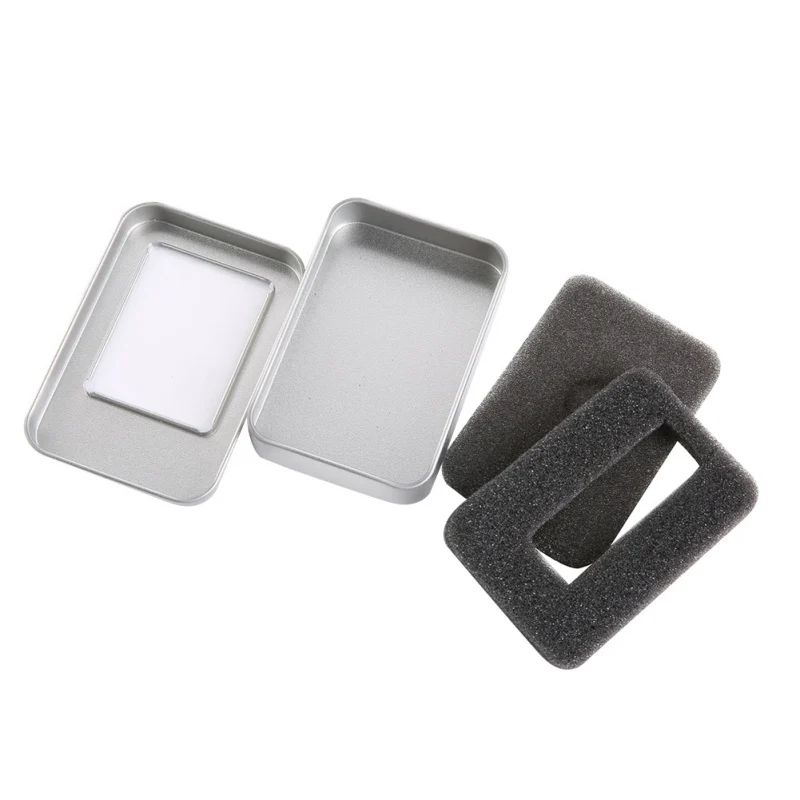 

Fingertip Gyro Tin Box Round Box Small Clover Box