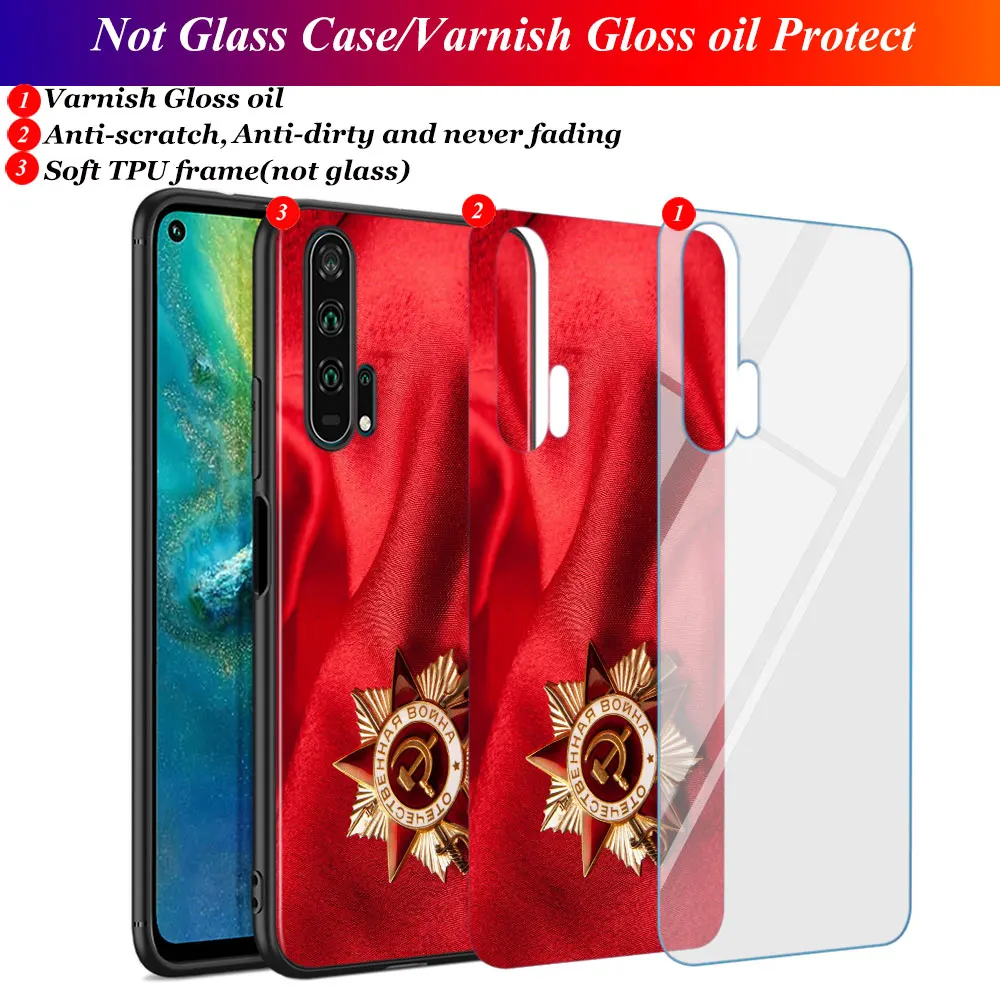 Черный силиконовый чехол России российские флаги Эмблема для huawei Honor 10i 9X8X20 10 9 8 Lite 8A 7A 7C Pro удобный телефонный футляр