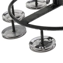 4 пары Hi Hat бубен Jingle кольцо барабанная установка Запчасти для барабанного аккомпанемента