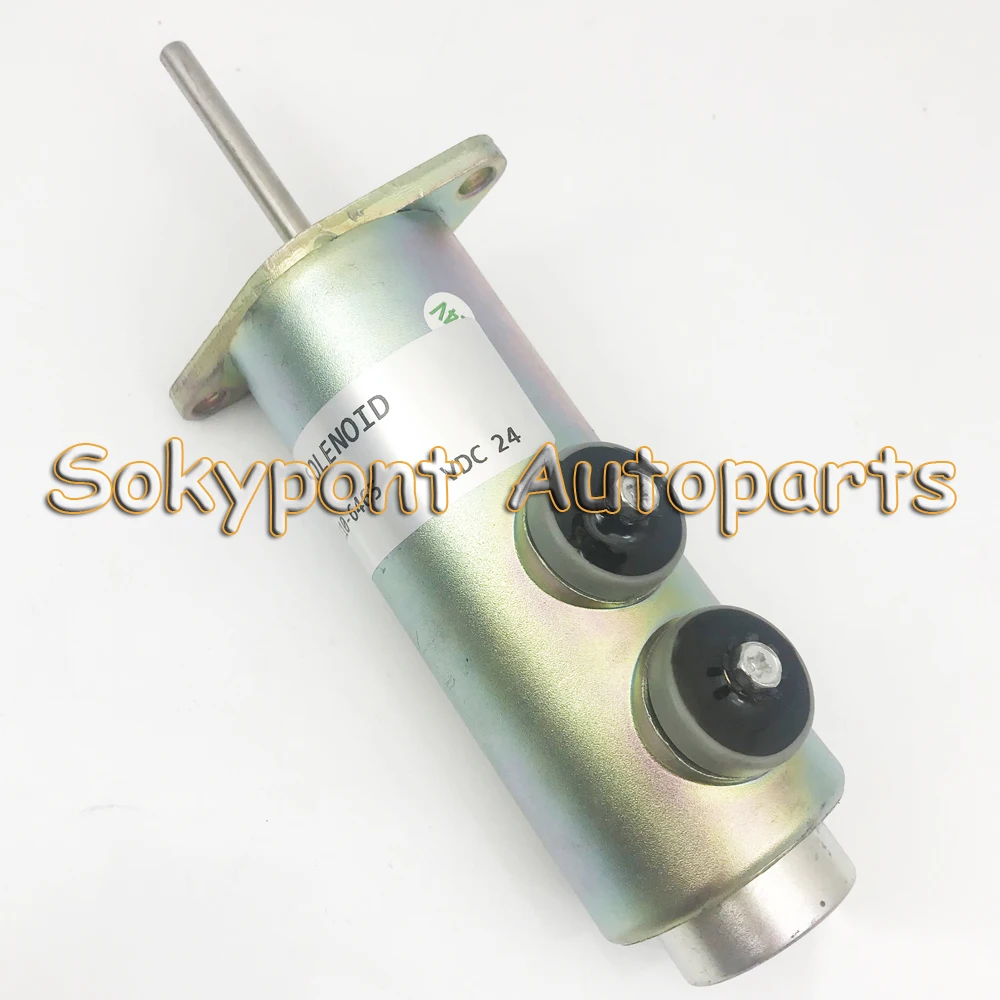 110 6465 24V Diesel Shutoff Solenoid For Cater pillar 3204 3406C 7N9504