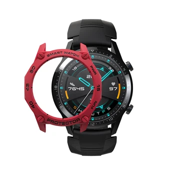 

Tonbux Case Cover For Huawei Watch GT2 Protective Plating Case Protector Cover Shell For Huawei Smart Watch Sport Accessorie