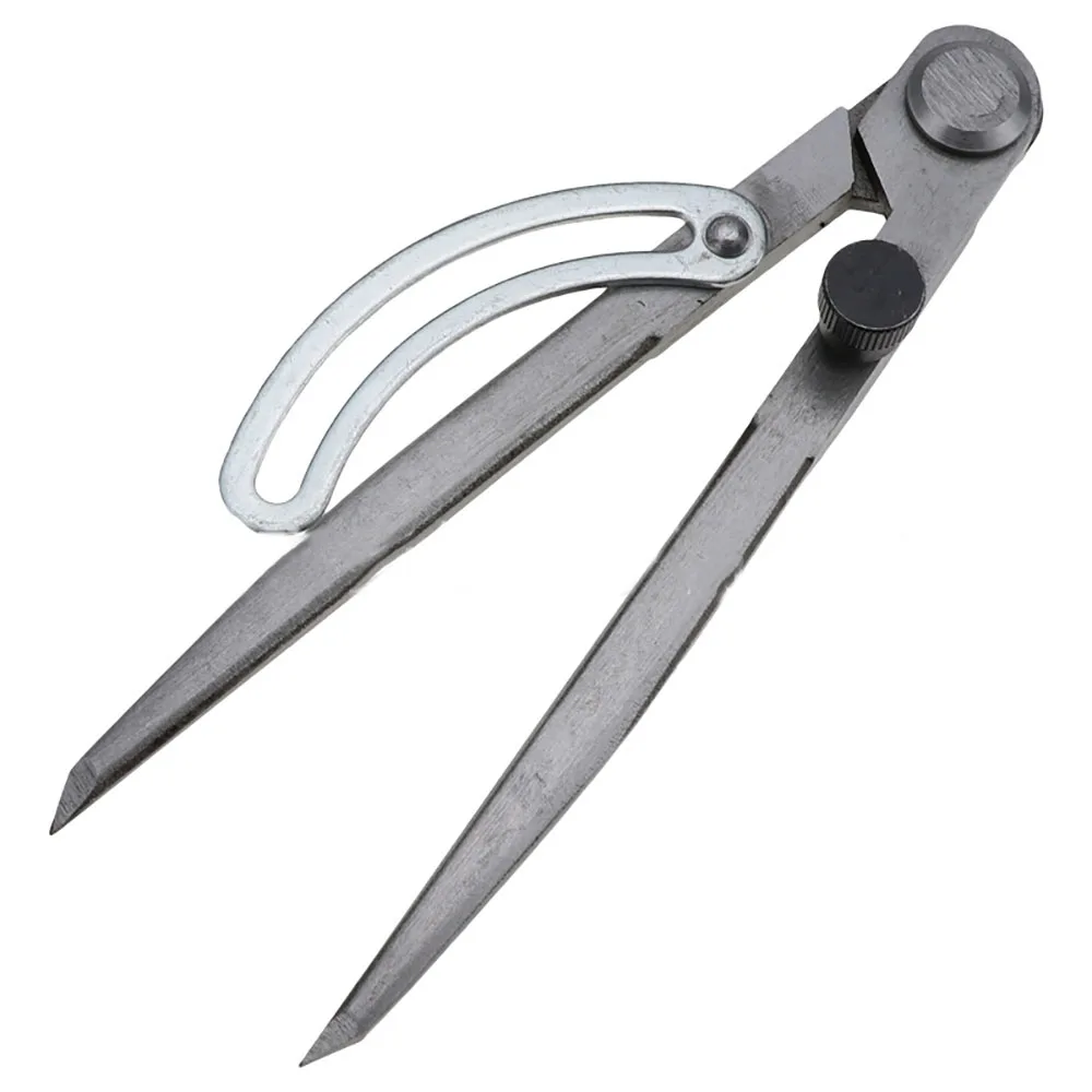 Lychee Spacing Compass Adjustable Leather Craft Rotating Tool Scriber DIY Edge Creaser Stitch Wing Divider Cross Line Compasses