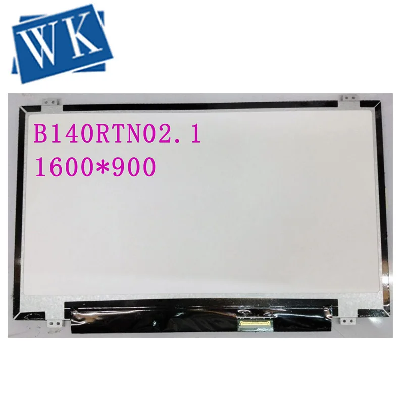 B140RTN02.1 Матрица для ноутбука 14 0 &quot1600X900 HD ЖК-дисплей LED экран 40Pin глянцевая панель