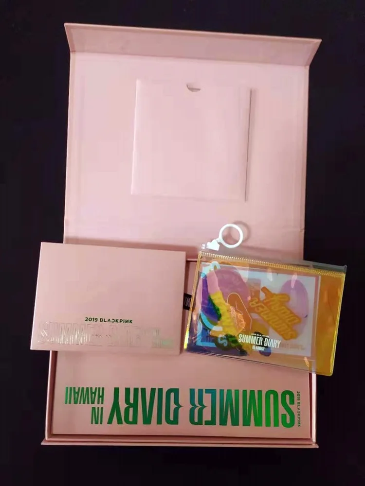 Ручной подписанный Blackpink с автографом летний дневник на Гавайях photobook limited