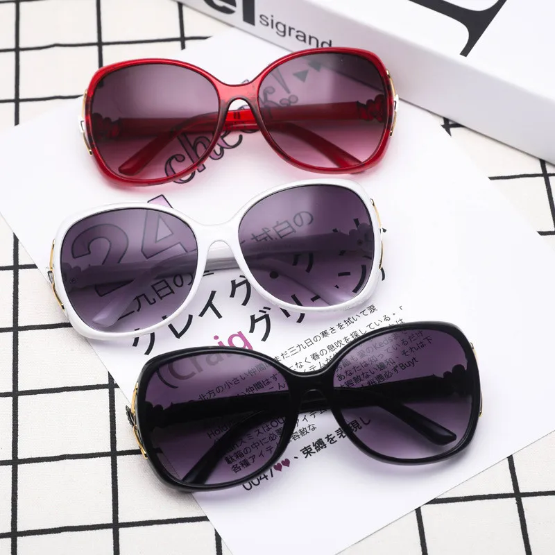 

CURTAIN Gradient Big Frame Sun Glasses Female 2020 Women Sunglasses Oversized gafas UV400 Brand Designer oculos
