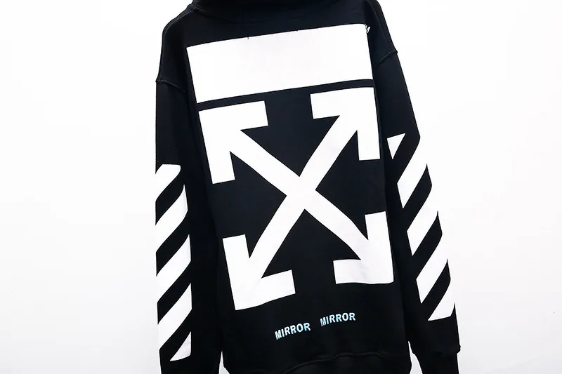 19SS OFF-WHITE OW религиозная девственница толстовка с капюшоном, толстовка уличная хип хоп мужская одежда оптом