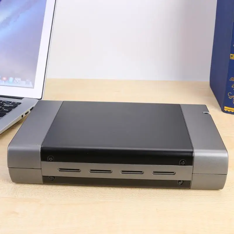 5,25 дюймовый корпус оптического диска USB3.0 к адаптеру SATA 8T Портативный верхний и нижний корпус корпуса жесткого диска
