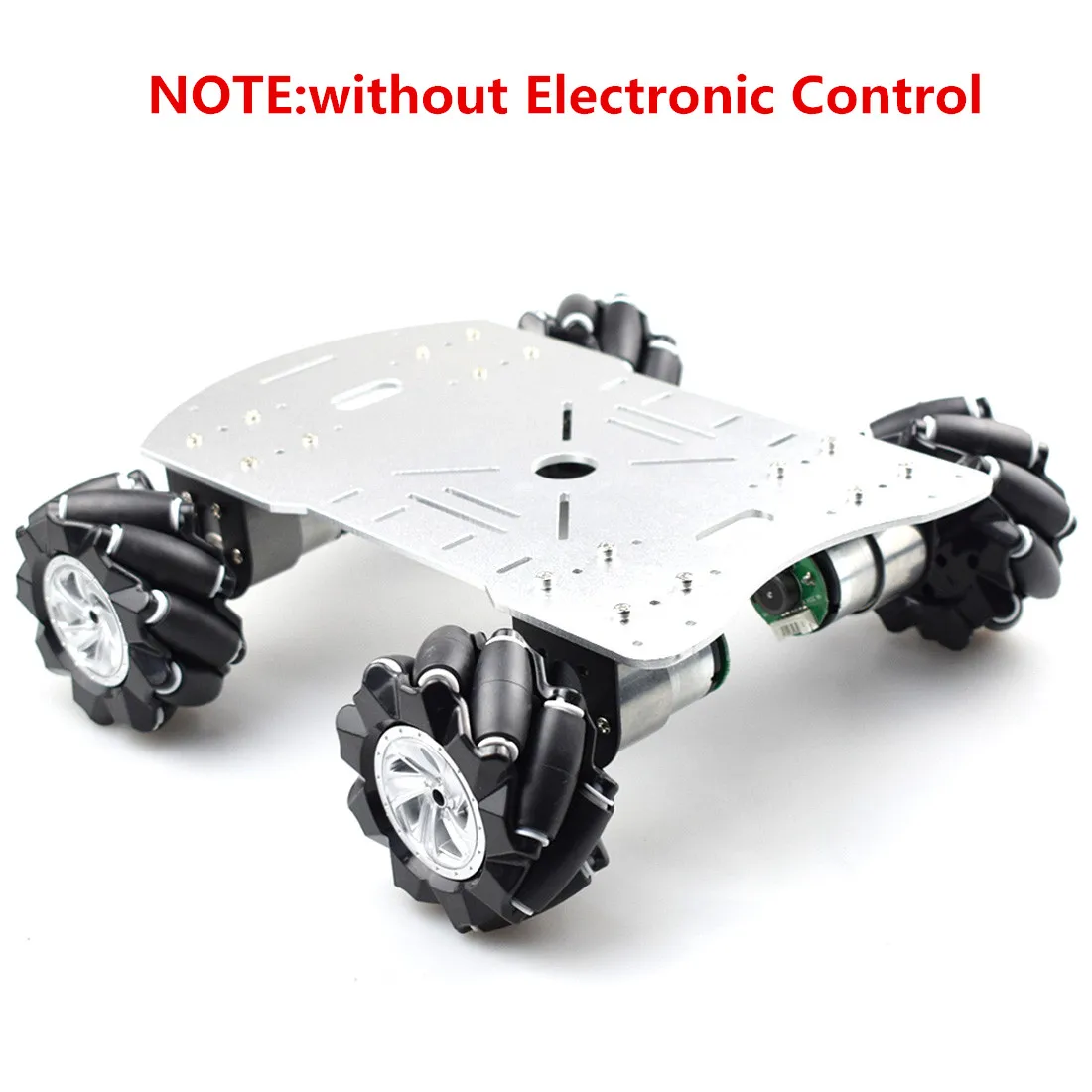 Программируемый набор для сборки металлических платформенных Mecanum 80 мм