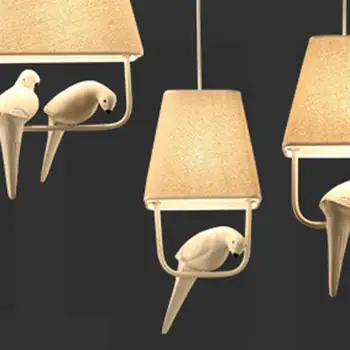 

Creative Pendant Lights Bird Light For Bedroom Parlor Study Living Room Dining Room Corridor Decoration Fixtures Indoor Loft