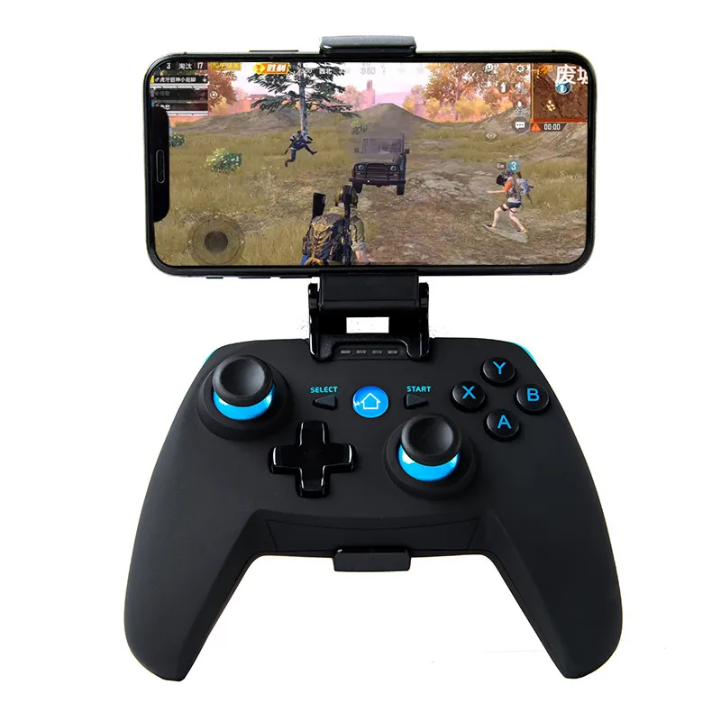 X1 Smurf беспроводной Bluetooth прямой геймпад чувствительный мобильный игровой пубг контроллер подходит для Android компьютера Apple Upgrade G
