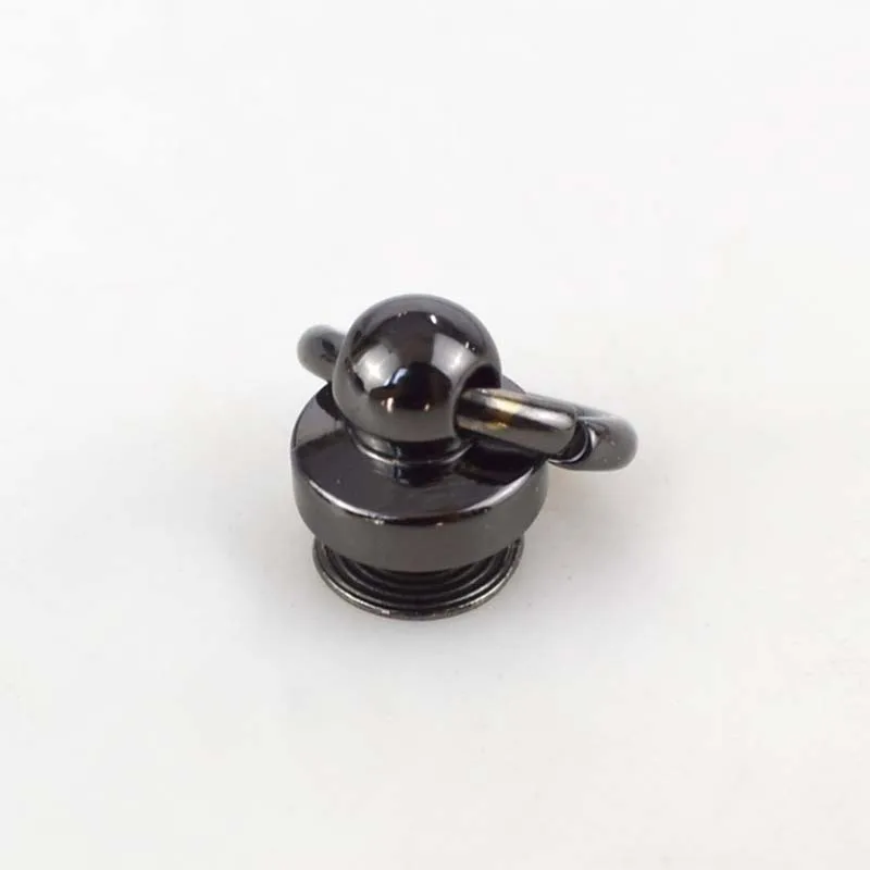 gunblack 10/20 штук Meetee металлический Ривет деним пряжки поворотный винт кнопки шпильки, сумка на цепочке, вешалка кожаная фурнитура Аксессуары F3-17 - Цвет: gunblack
