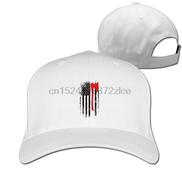 Бейсбольная Кепка унисекс для взрослых с флагом топора пожарного, регулируемая бейсболка