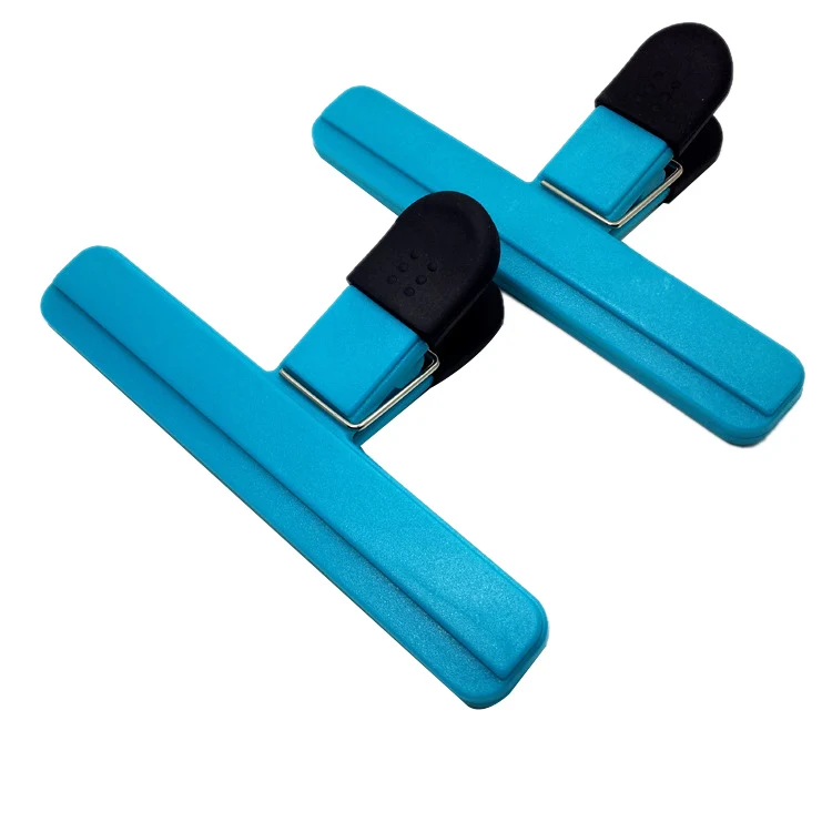 6Pcs Plastic Bag Clips Reusable Snack Sealing Clamp Household Kitchen Storage Clips Food Moisture-Proof Close Clip