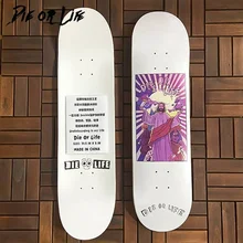 Professional Maple Wood Skateboard Deck Double Rockers Action Skateboard Parts For Adults Roda Skate Outdoor Sports