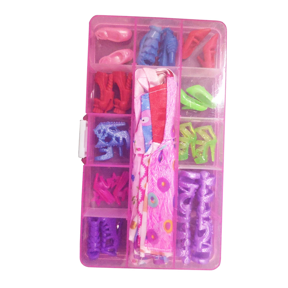 Fashion Handmade Dolls Accessory 40 Items/lot=10 Clothes +10 Shoes +10 Hangers + 10 Handbags For Barbie Dressing Game Gift Girl Fashion Handmade Dolls Accessory 40 Items/lot=10 Clothes +10 Shoes +10 Hangers + 10 Handbags For Barbie Dressing Game Gift Girl