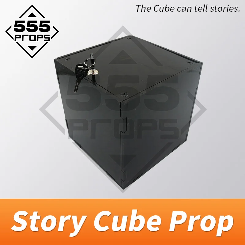 

Story Cube Prop real life room escape props when reverse in each side the prop play story clues 555PROPS