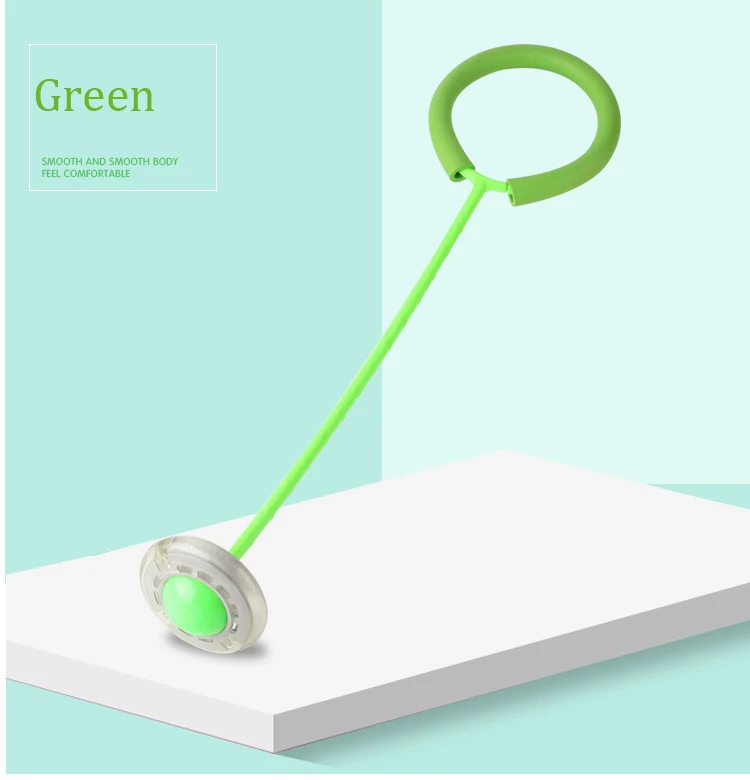green see chart Флэш Прыжки ноги сила мяч детские уличные игрушки Led прыжки мяч игрушка Дети фитнес игрушки игры дети прыгающие игрушки - Цвет: green see chart