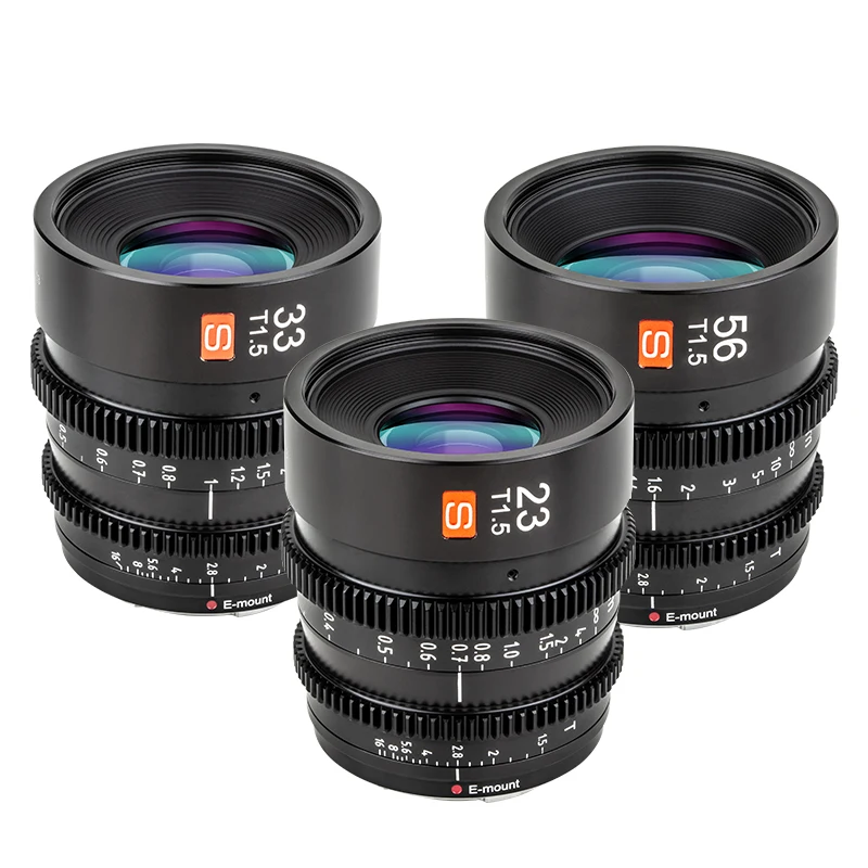 Viltrox S23mm 23ミリメートル33ミリメートル56ミリメートルT1.5 APS-C 