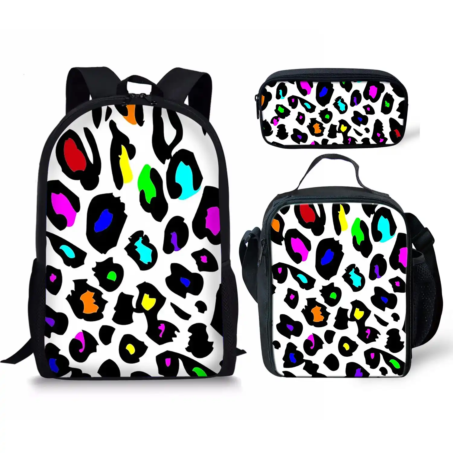 tie dye luggage set