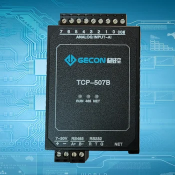 

8 Analog Inputs RJ45 Ethernet Module with RS485 232 Interface MODBUS TCPIP Protocol