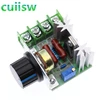 10PCS/LOT AC 220V 2000W SCR Voltage Regulator Dimming Dimmers Speed Controller Thermostat ► Photo 2/3