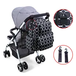 Landuo водонепроницаемая сумка для подгузников поперечная для большой емкости мать и ребенок подвесная коляска мешок, мешок для вещей рюкзак