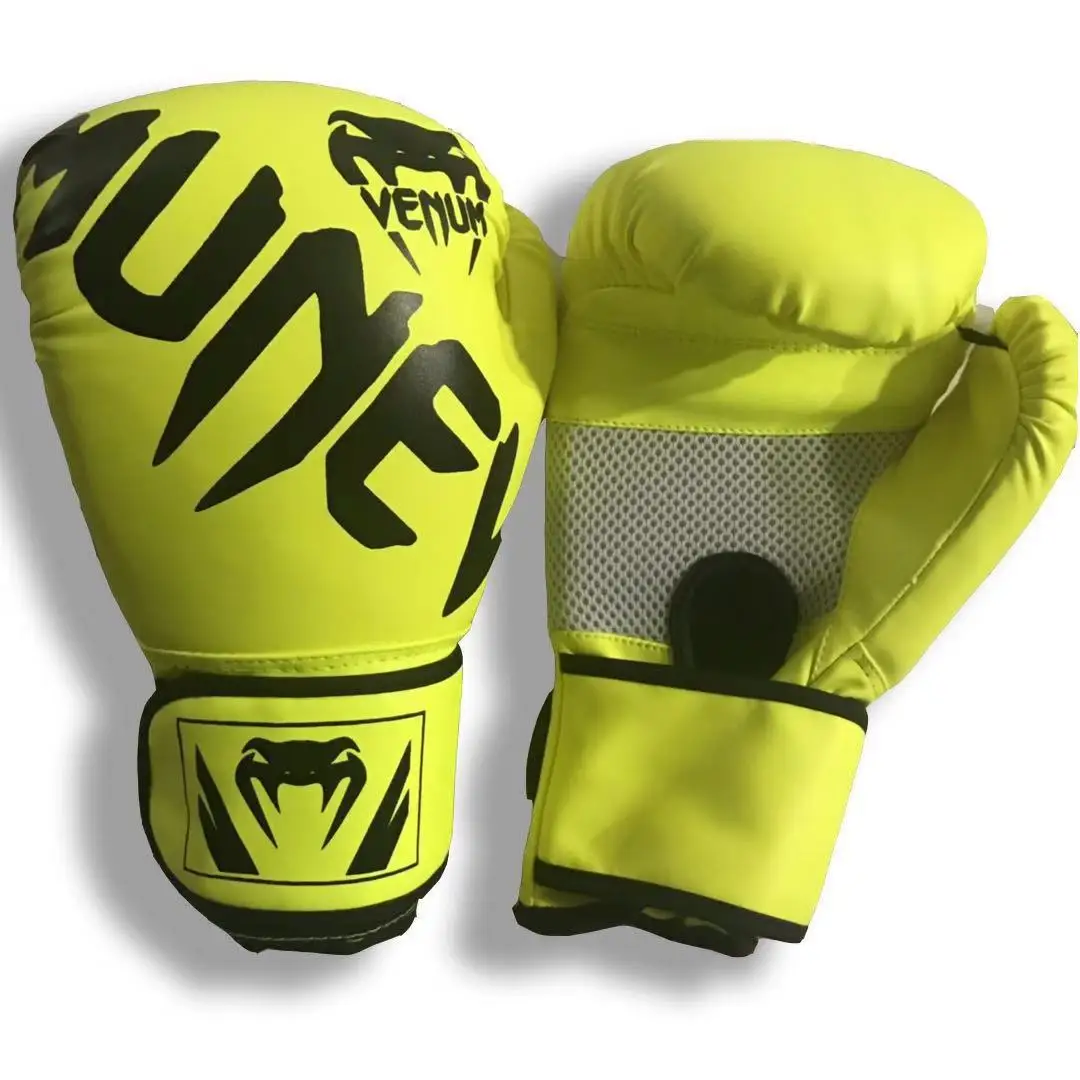 Яд боксерские перчатки Муай Тай Санда Тхэквондо мужские и женские Фитнес Тренировочные только боксерские перчатки