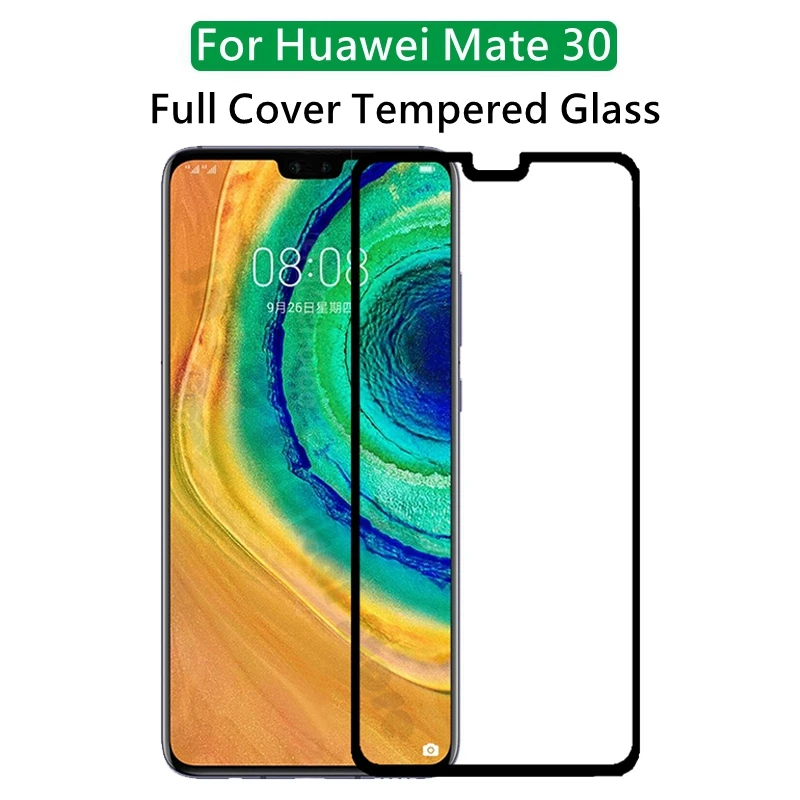 

Full cover Screen Protector Tempered Glass for Huawei Mate 30 Explosion-proof Protective Glass Film for Huawei Mate 30