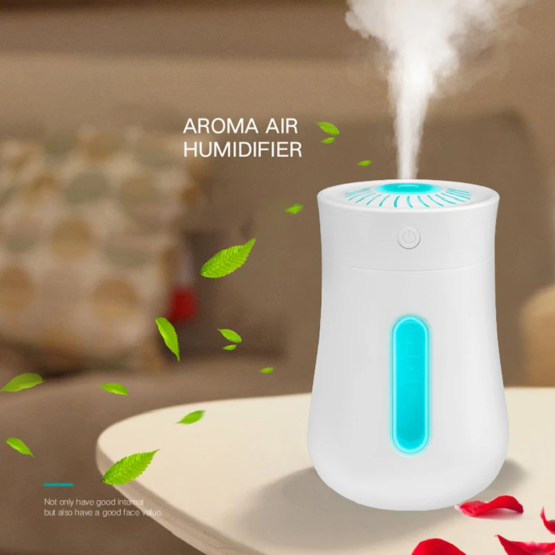 

Portable 200ml Electric Air Humidifier Aroma Oil Diffuser USB Cool Mist Sprayer with Colorful Night Light for Home Car