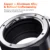 K&F Concept PK to NEX Adapter Адаптер для Крепления объектива Совместим с Pentax K PK Mount Lens и совместим с Sony Alpha E NEX